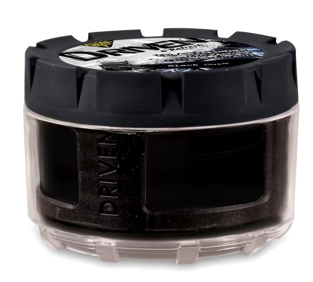 Driven Gel Car Air Freshener, Black Out