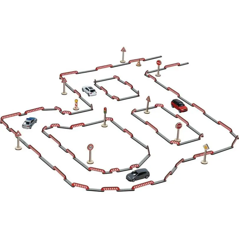Spielset 80-teilig FlexiRoads