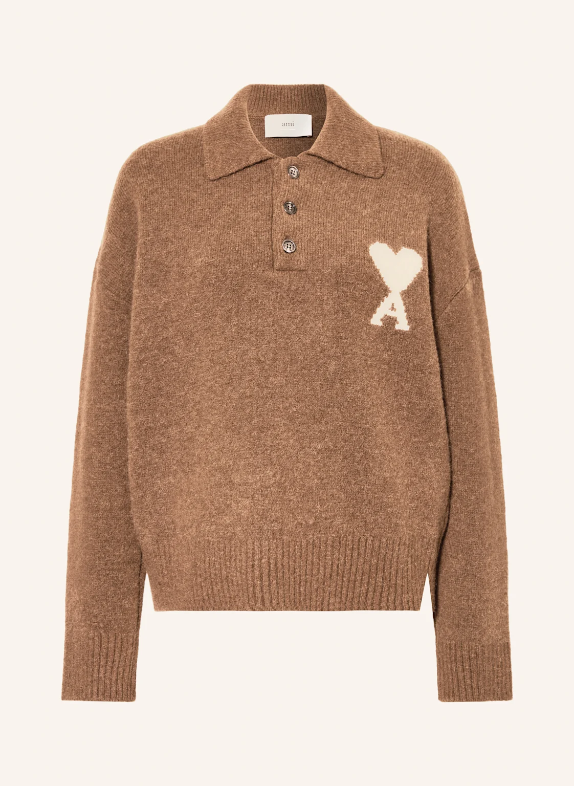 Ami Paris Pullover mit Alpaka