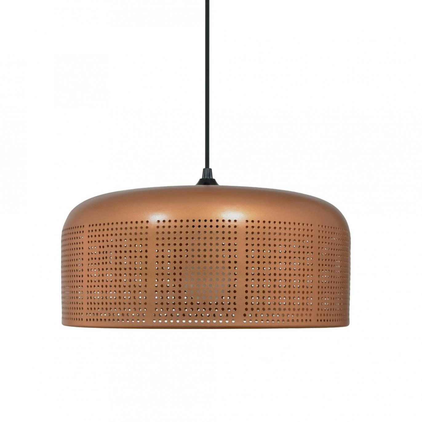 BABOL - Suspension en métal perforé cuivré