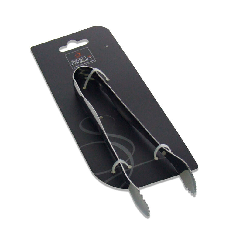 Pinça para gelo em inox