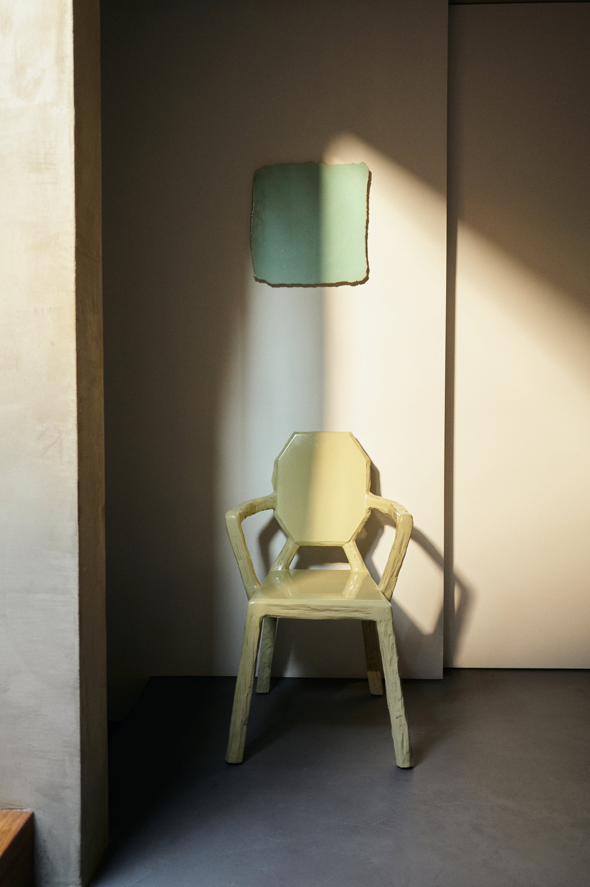 HKliving Teun Zwets Medallion Eetkamerstoel - Seafoam