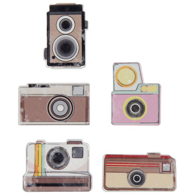 ÍMÃS COM 5 INSTANTANEOUS CAMERA