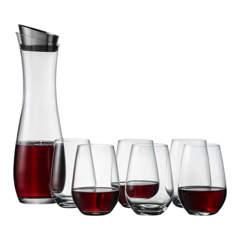 Krug- und Gläserset 7-teilig Fresca