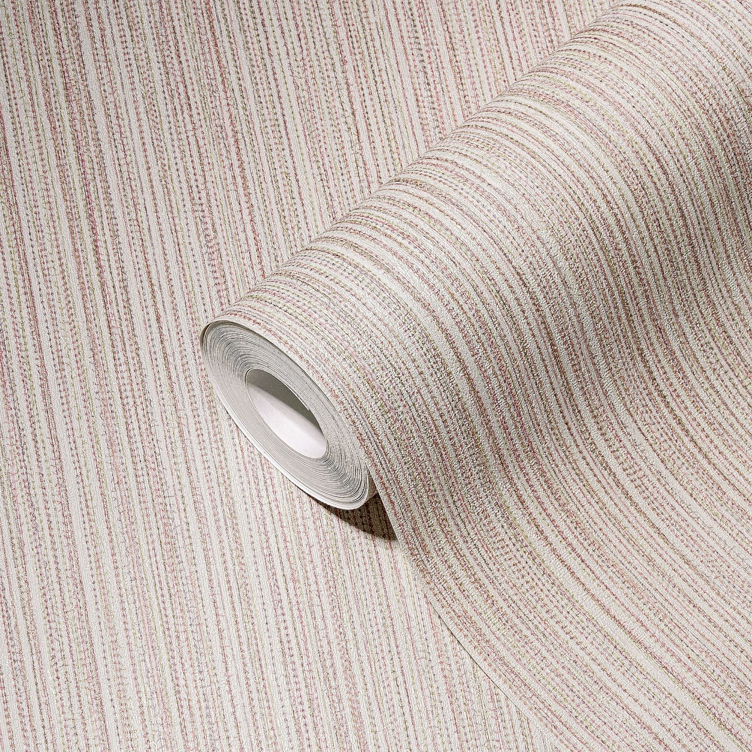 A.S. Création behang effen roze en beige - 53 cm x 10.05 m - AS-388199