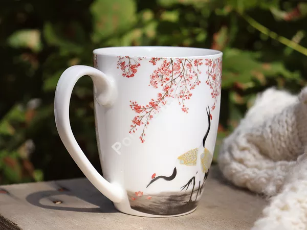 Kubek 0,36 L Duo - Sakura i żurawie 15.SIZ.K36