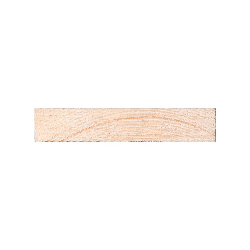 Chevron en épicéa brut 240 x 10 x 1,9 cm