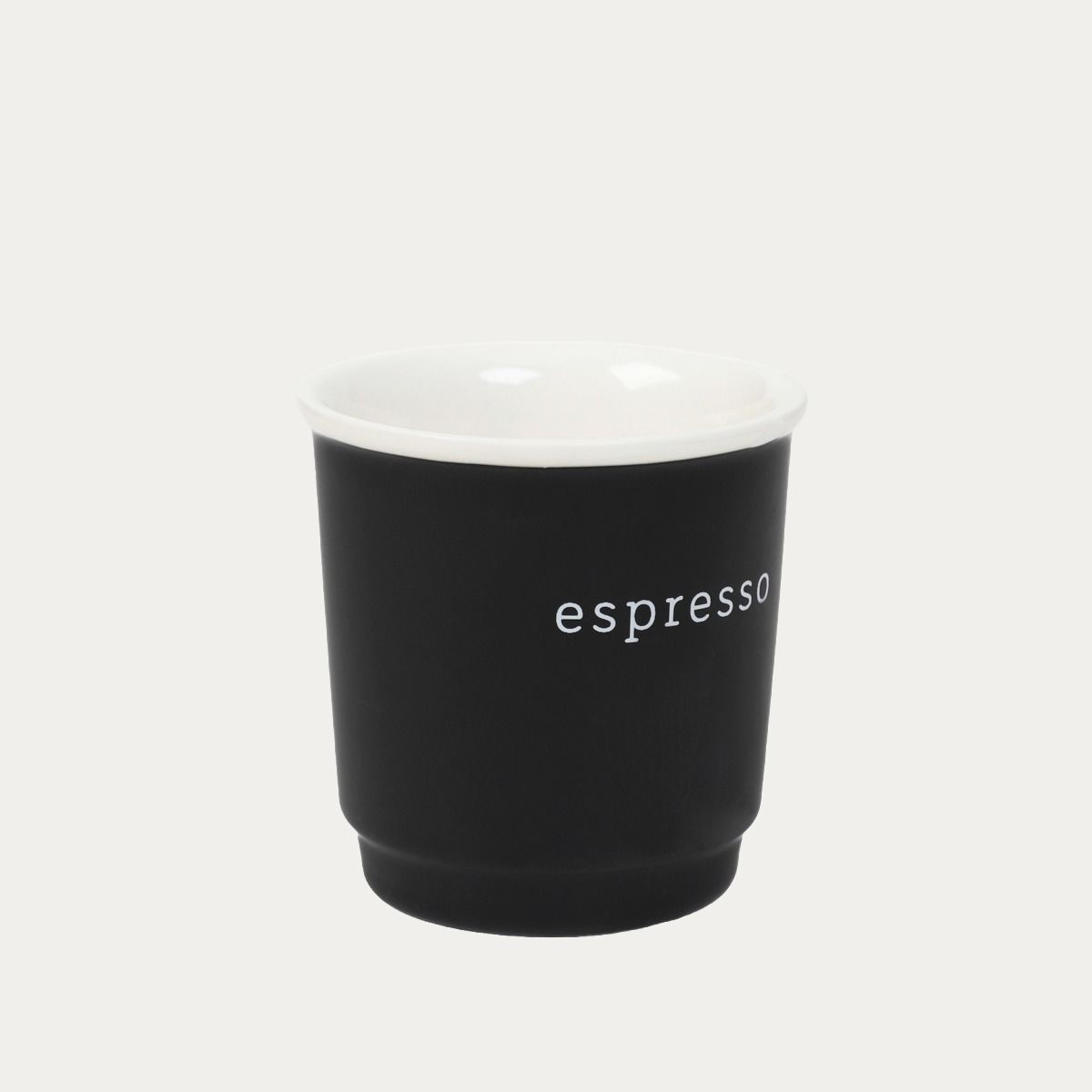 Kubek VAMOS do espresso czarny 0,1 l