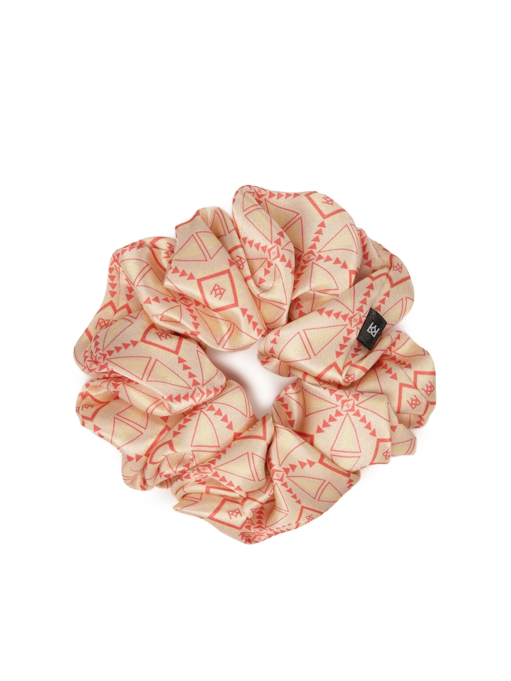 Soft silk satin hair elastic band