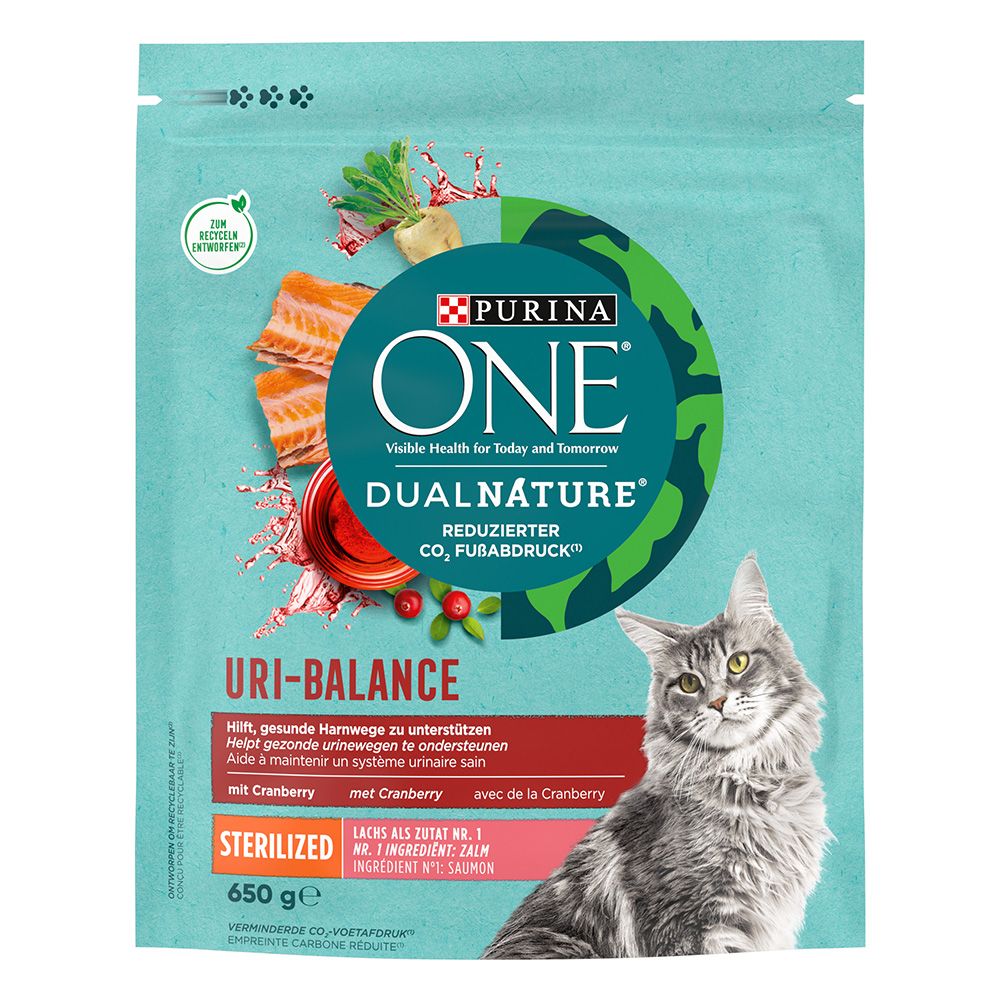 PURINA ONE Dual Nature Sterilised - Salmon & Cranberries