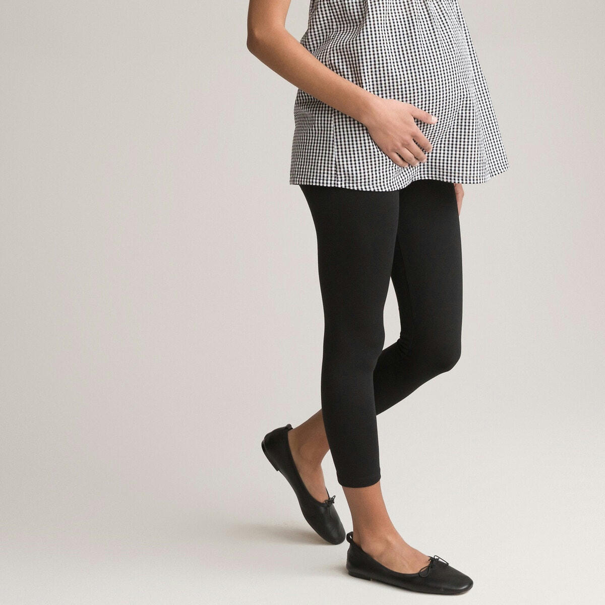 Lot de 2 leggings de grossesse 7/8 ème