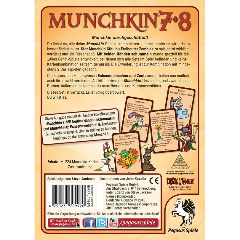 Kartenspiel Munchkin