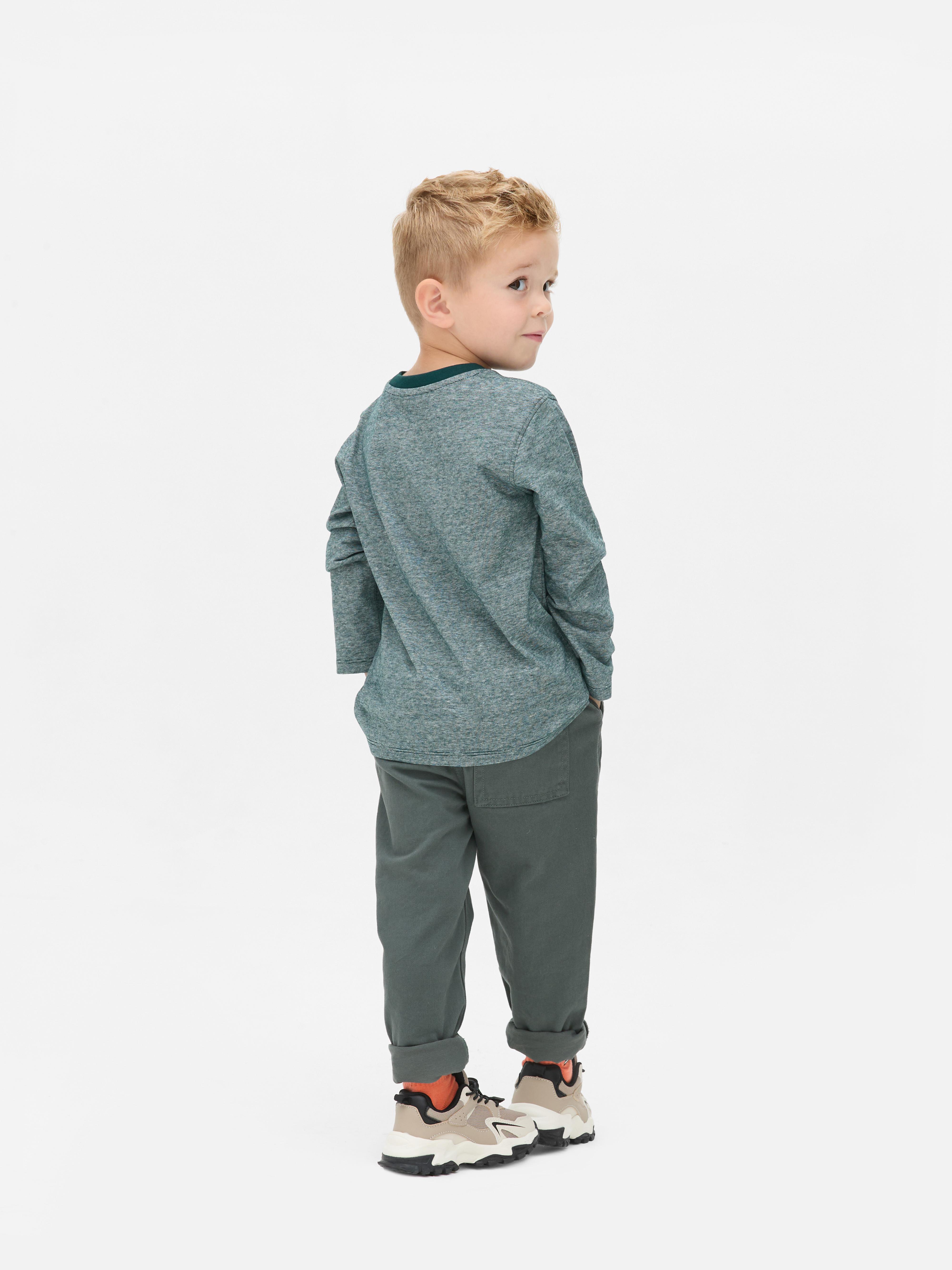 Pinstripe Long Sleeve T-Shirt