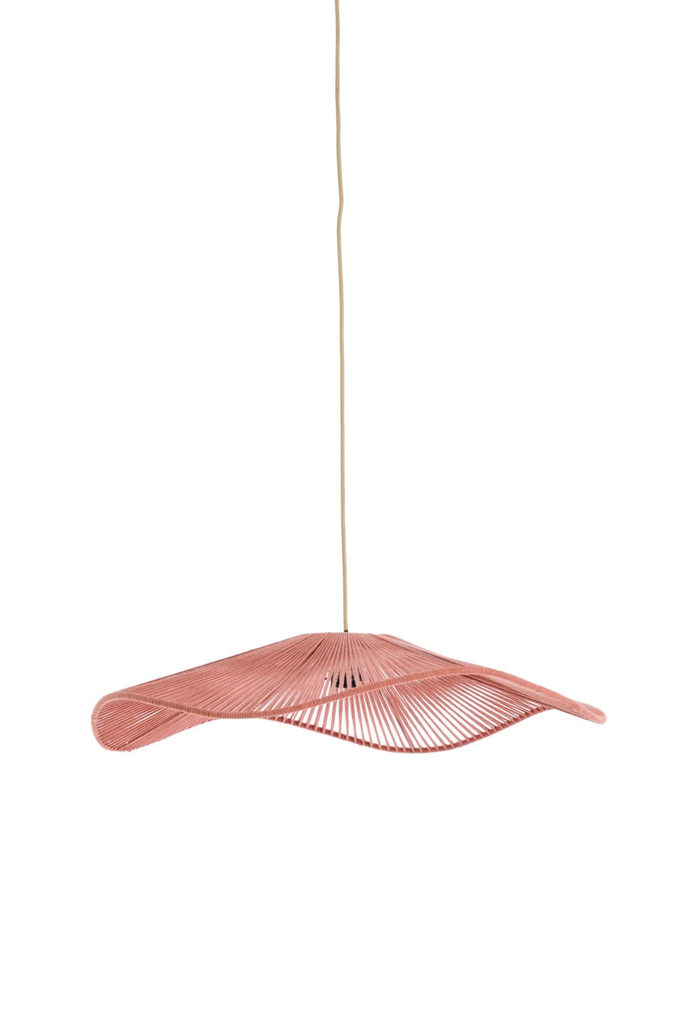 Light & Living hanglamp RAFA - oranje - Ø50x12cm