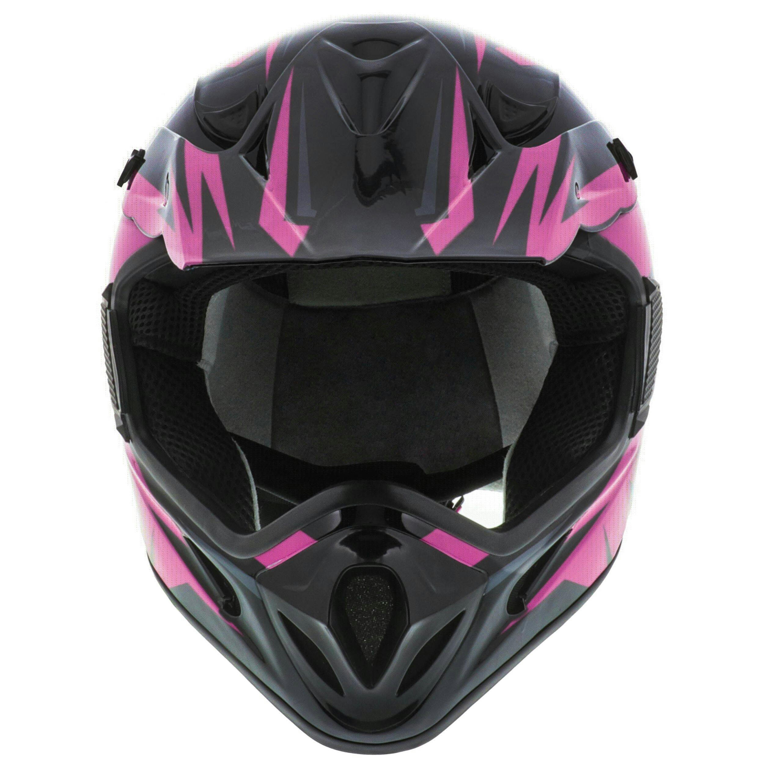 Raider RX2 ATV Helmet, Adult, Pink, Assorted Sizes