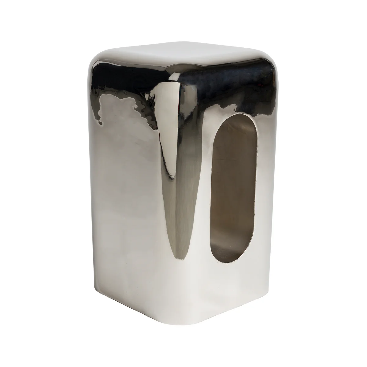 Zuiver - Creek Beistelltisch, H 48 cm, chrom
