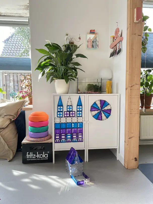 Bausatz 180-teilig Magnetic Tiles