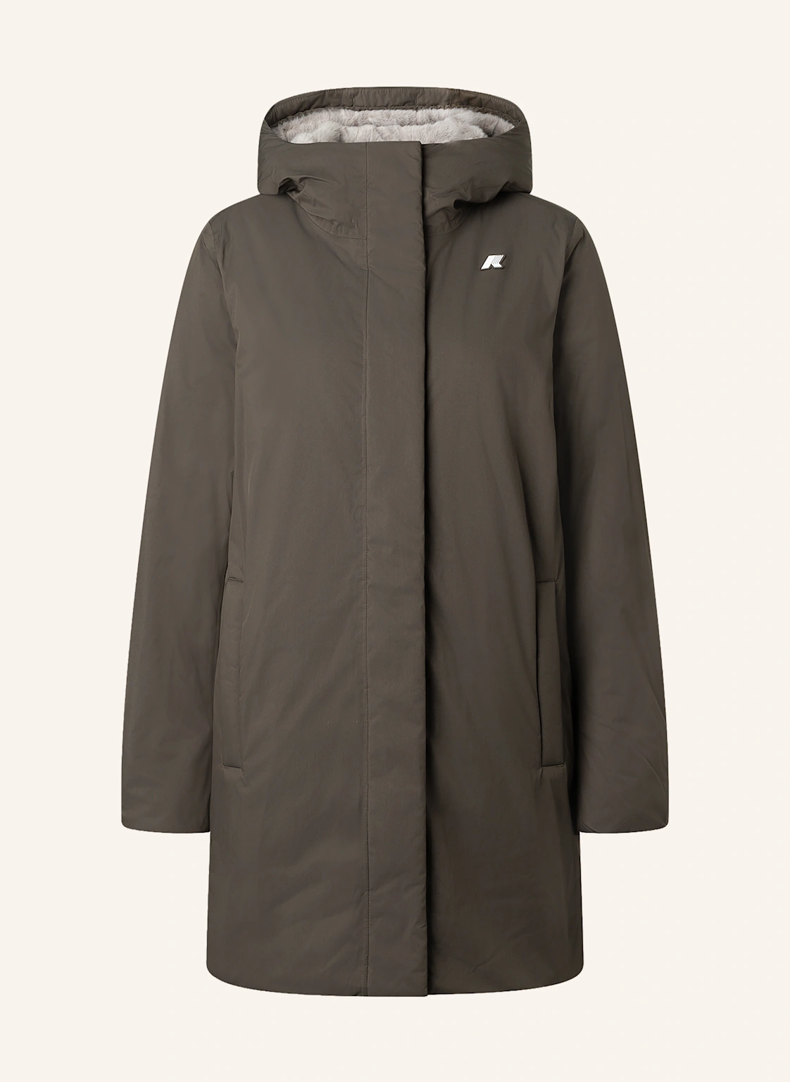 K-WAY Funktionsjacke SOPHIE TWILL SOFT BEAVER