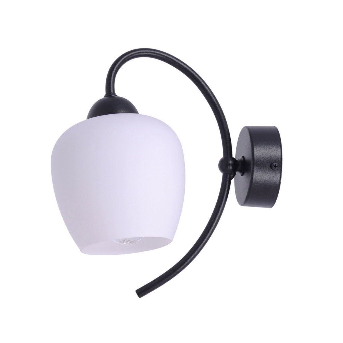 Kinkiet czarno-biały ALTO 1xE27x60W wym:25x13x24cm IP20 Kaja