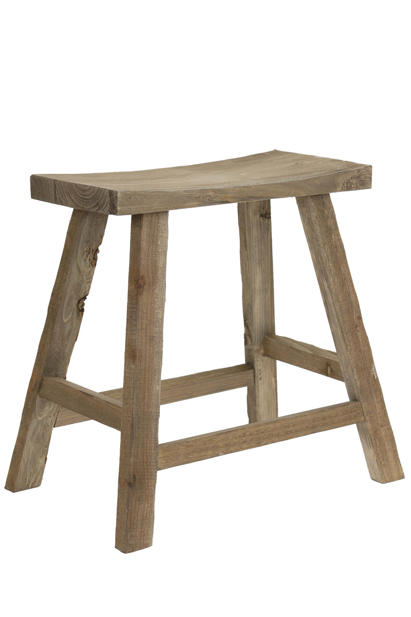Light & Living kruk SANZA - 47x24x50cm - bruin