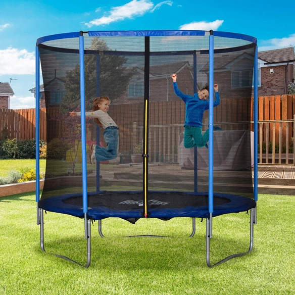 Trampolin, Ø 244 cm, max. Belastung: 113,6 kg, inkl. Sicherheitsnetz
