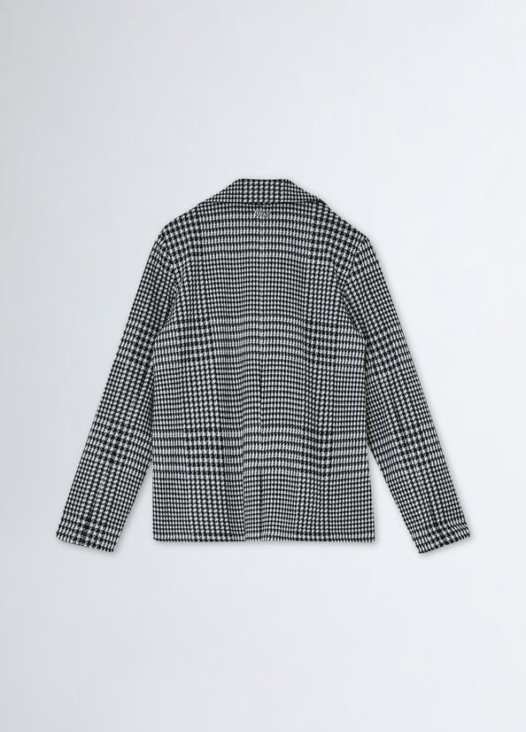 Blazer pied de poule