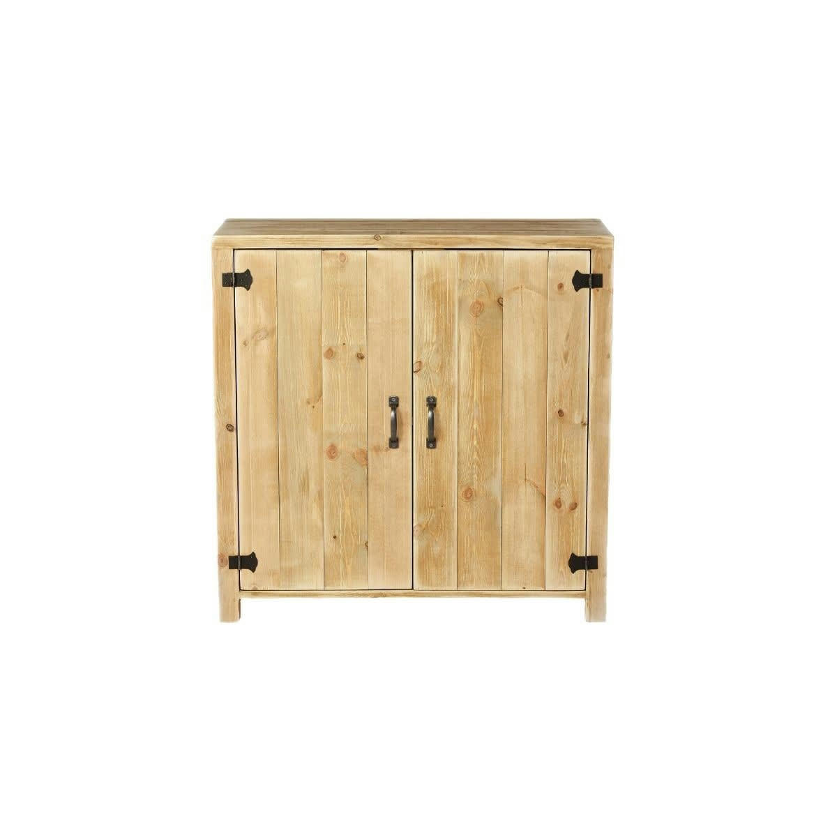 LEON - Buffet 2 portes bois massif