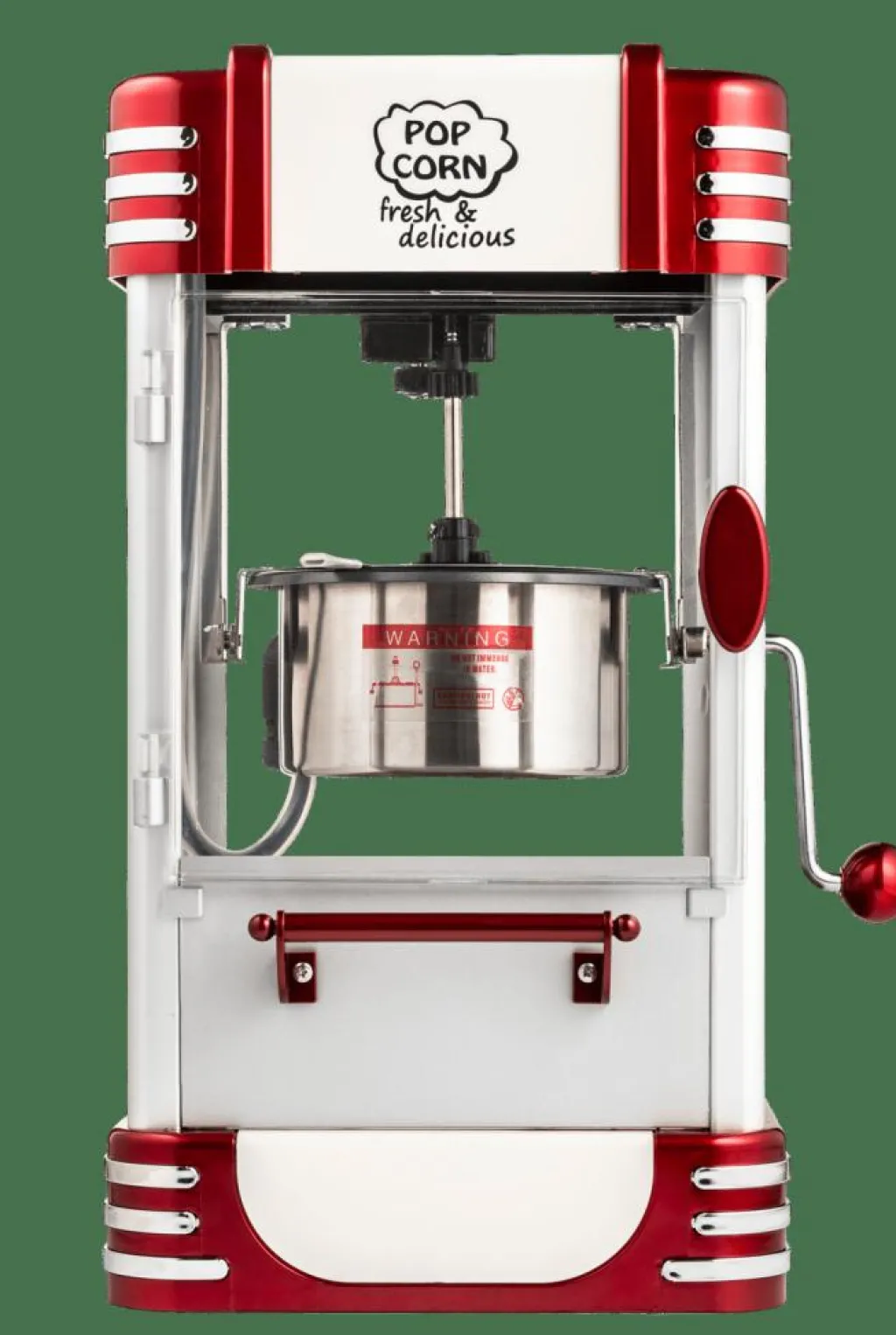 Appareils De Cuisine^CASA RETRO FUN Machine à Pop-corn XL Rouge