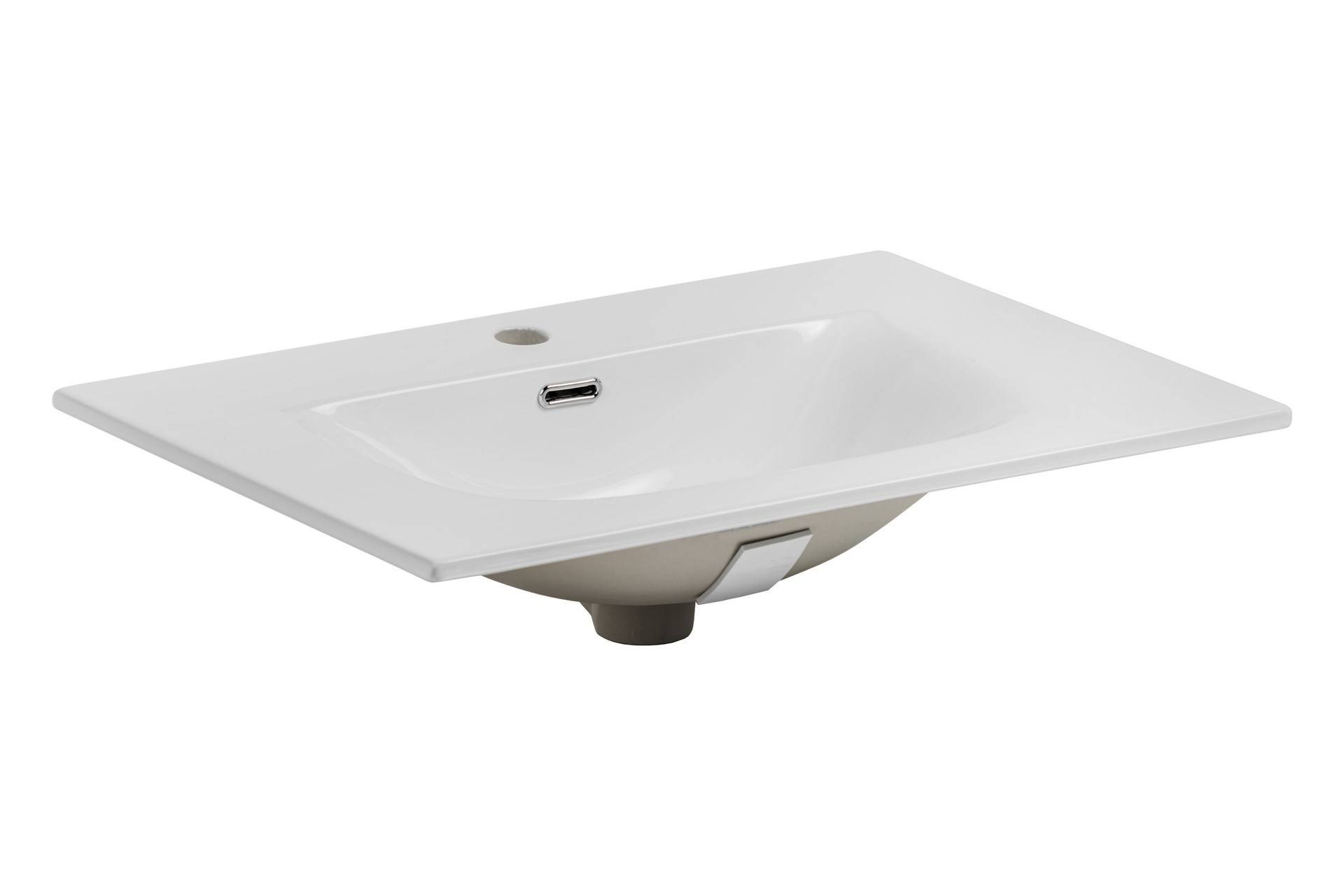 Umywalka Meblowa Ceramiczna 70 cm SKY 70- 8099 Biały Połysk