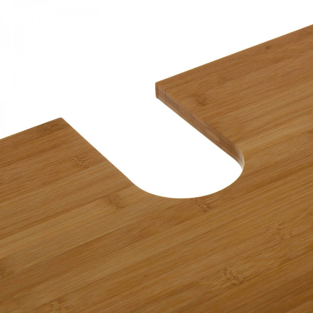 - Meuble salle de bain sous lavabo / Vasque en bambou 2 portes