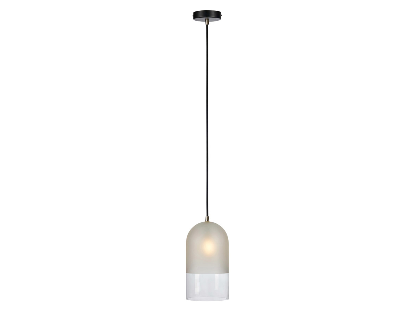 Lampa wisząca Cope szklana transparentna