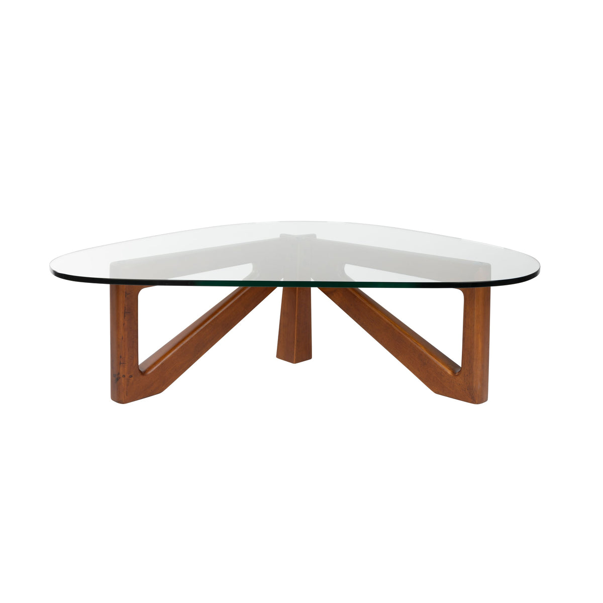 Dutchbone Norwin Salontafel Hout/ Glas - Naturel