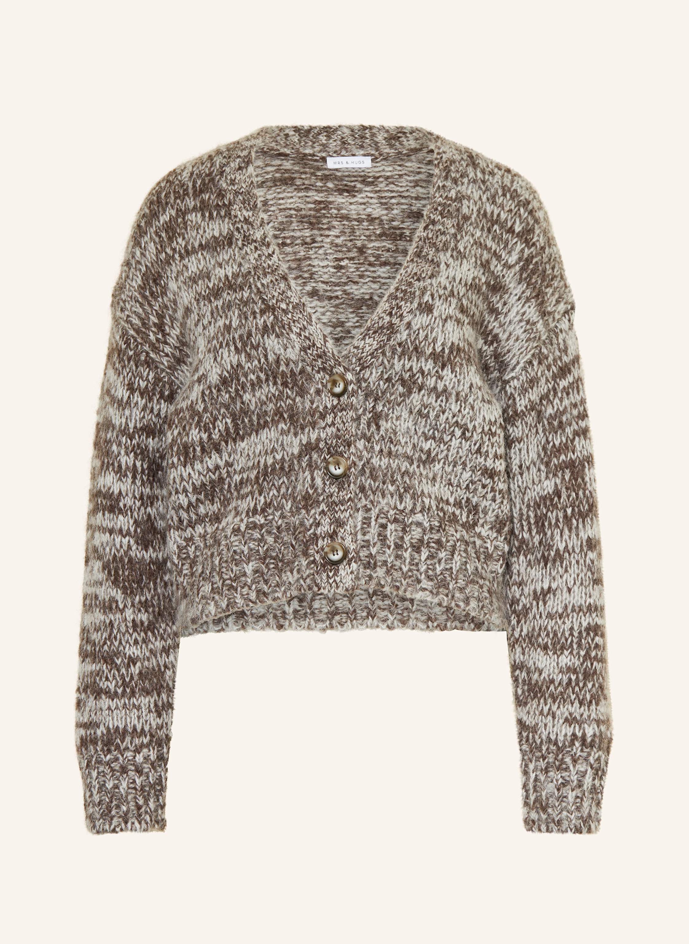 MRS & HUGS Strickjacke mit Alpaka