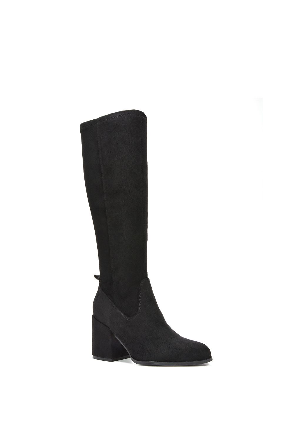 XY London Tatum' Knee High Block Heeled Boots