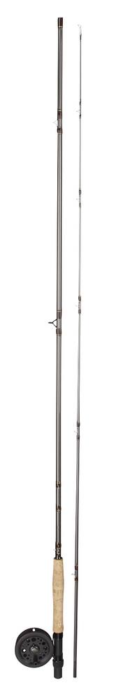 Zebco Martin Fly Fishing Rod and Reel Combo, Medium, 9-ft, 3-pc
