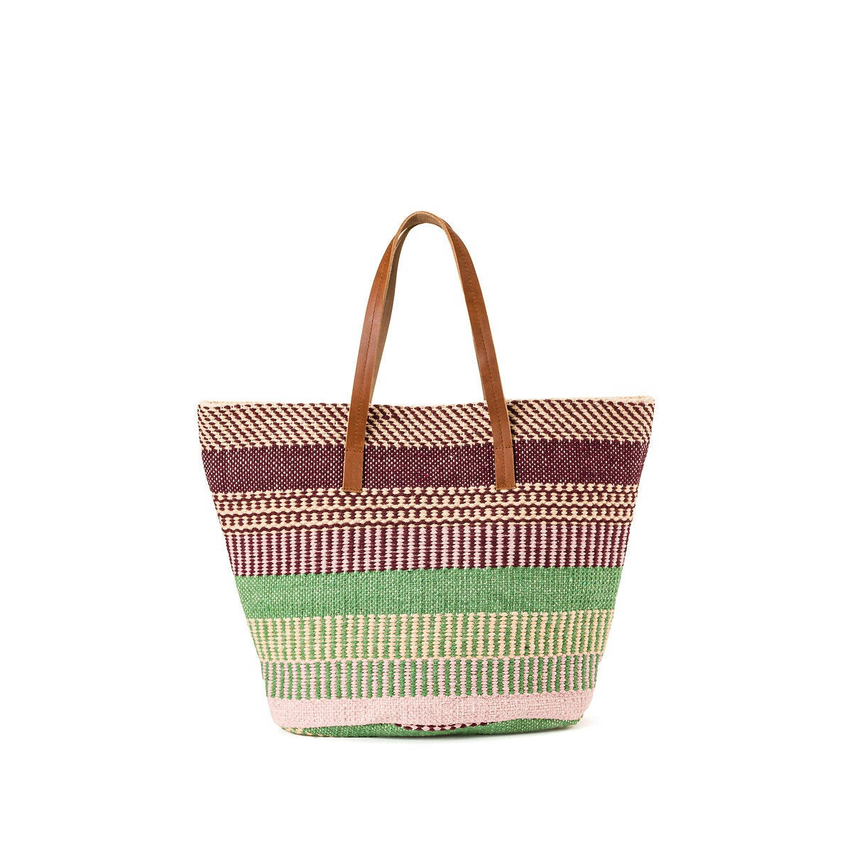Panier à rayures