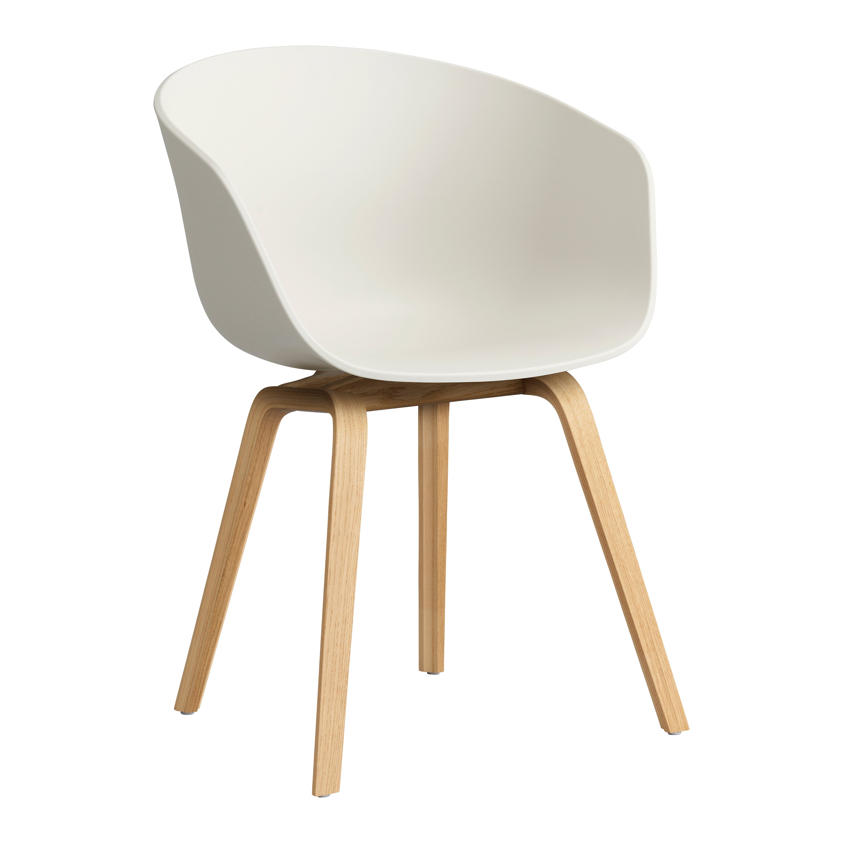 HAY About a Chair AAC22 Stoel - Oak - Melange Cream