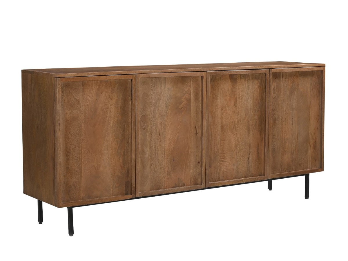 Livingfurn dressoir Elan - 180x75x40 cm - mangohout