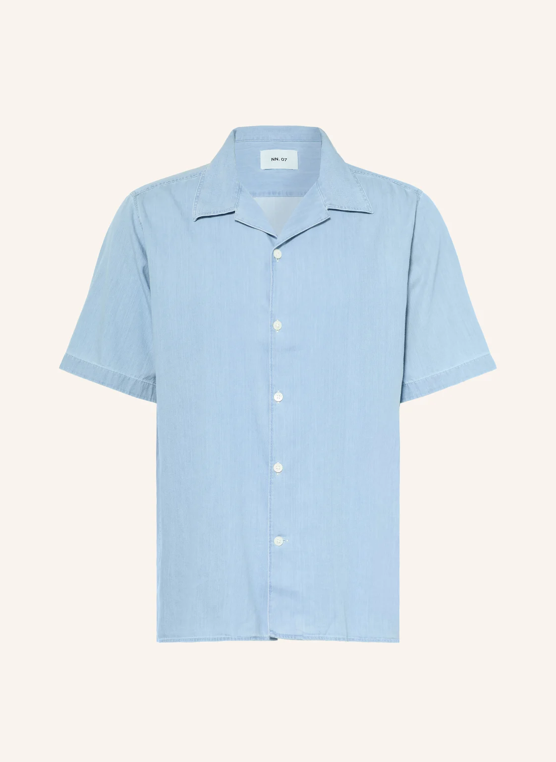 NN.07 Resorthemd JULIO Comfort Fit in Jeansoptik