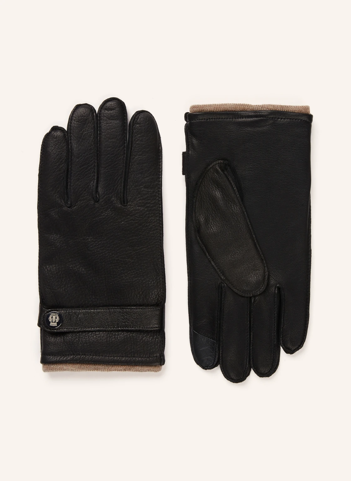 ROECKL Lederhandschuhe WILHELMSHAVEN mit Touchscreen-Funktion