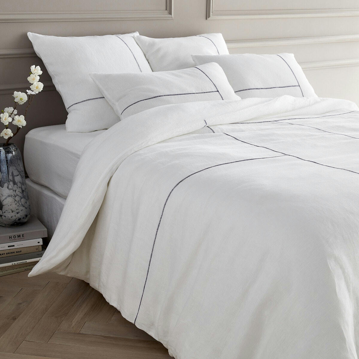 Housse de couette en lin lavé, Melki