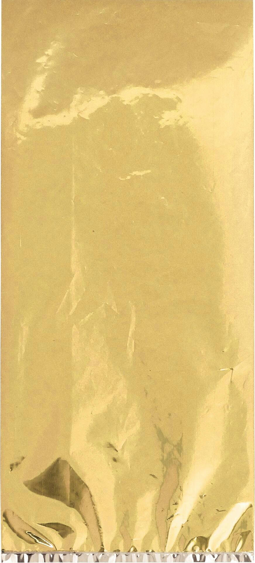 Medium Metallic Plastic Treat Bags, 25-pk