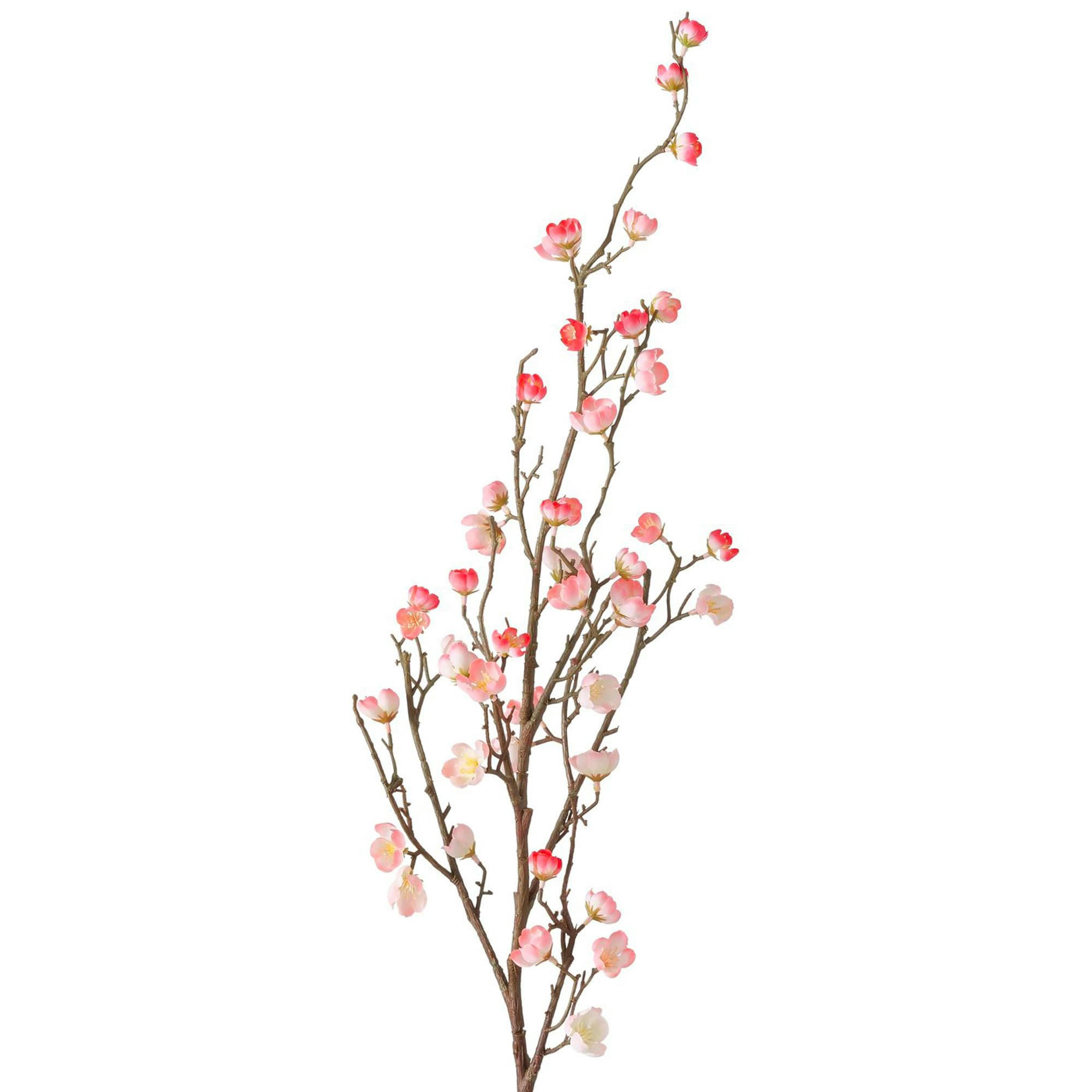 - Fleur artificielle branche de pêcher 85cm