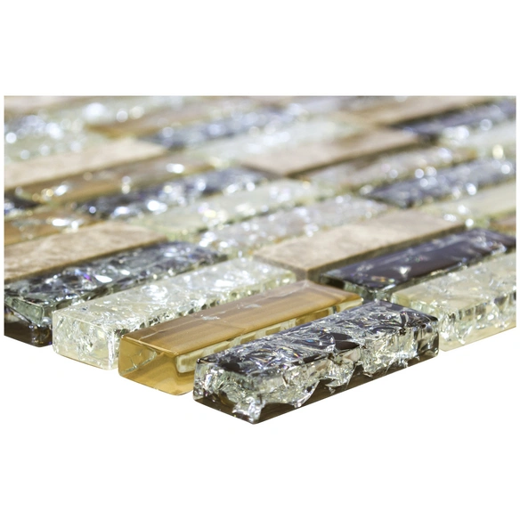 Mosaikfliese »Ice Cube«, BxL: 31 x 32,2 cm, Wandbelag