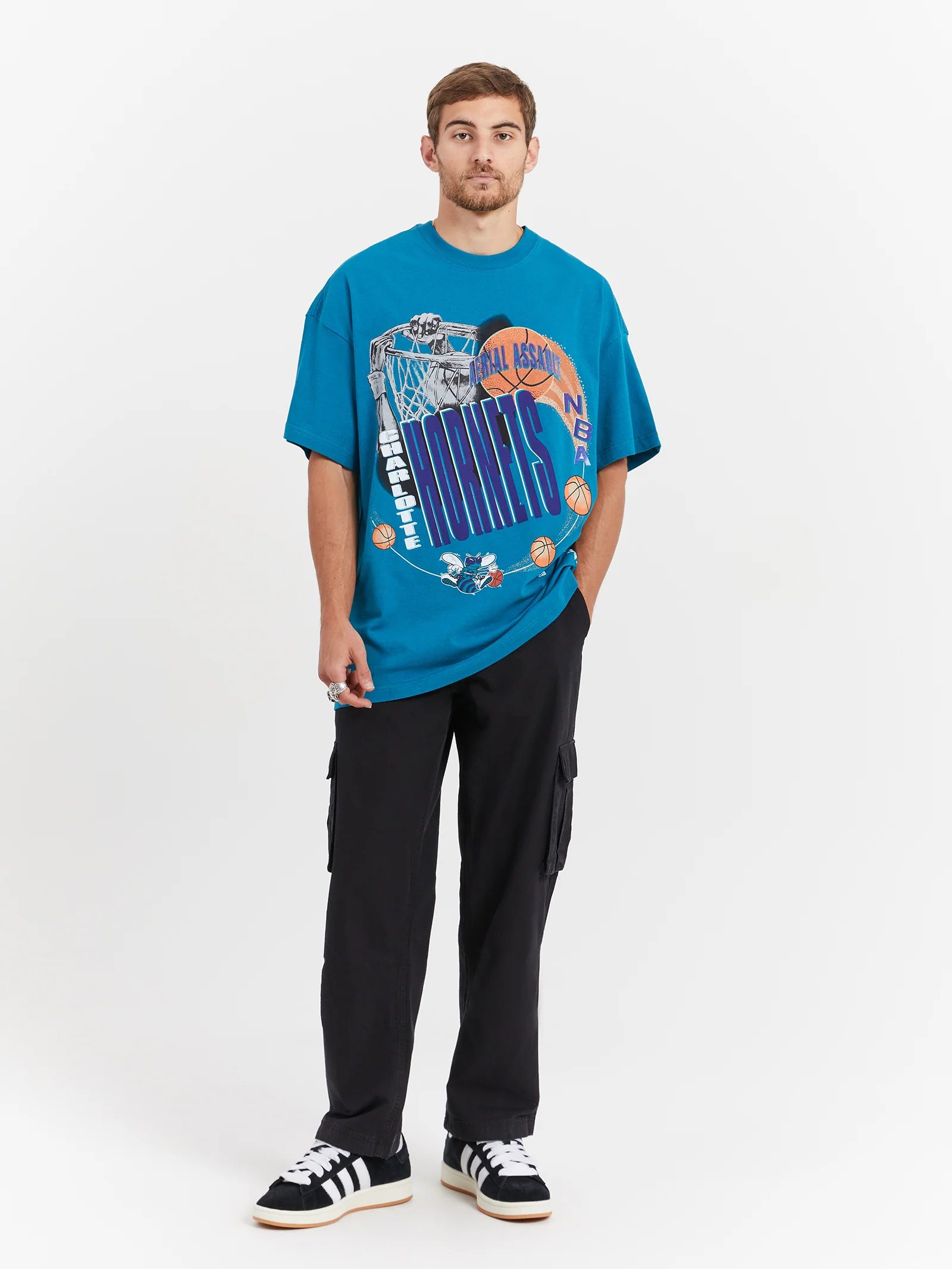 Charlotte Hornets Aerial Assault T-Shirt