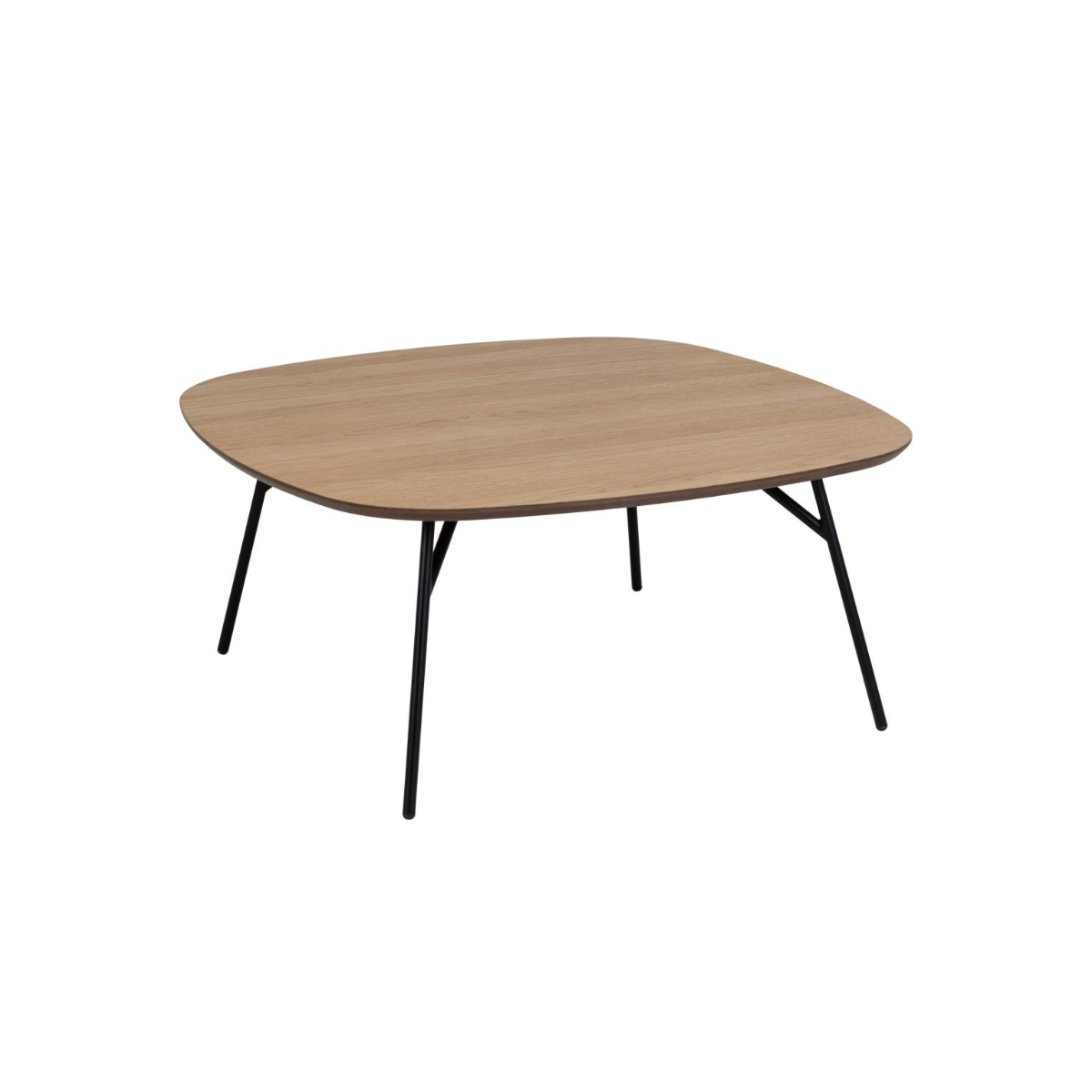 Rebellenclub Salontafel Komi - 90 x 90 cm - Eiken