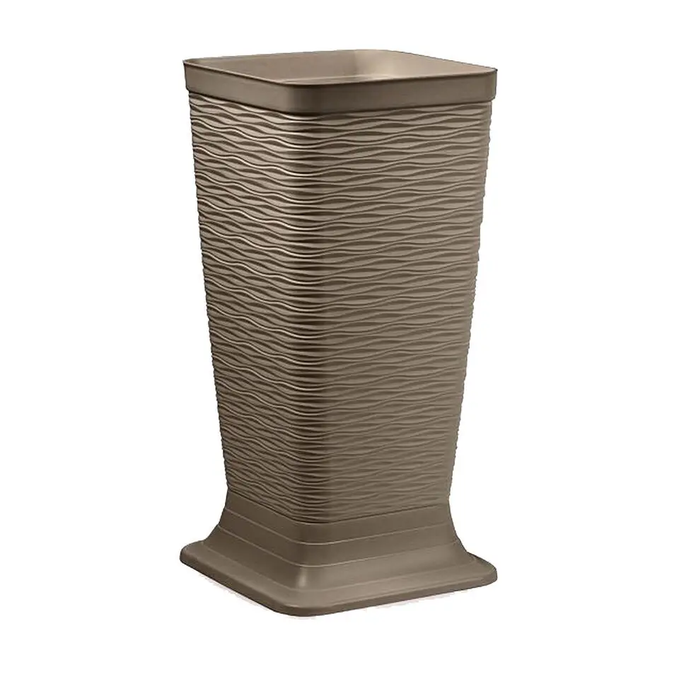 Plasticforte Paraplubak/houder - beige - kunststof - D26 x H52 cm