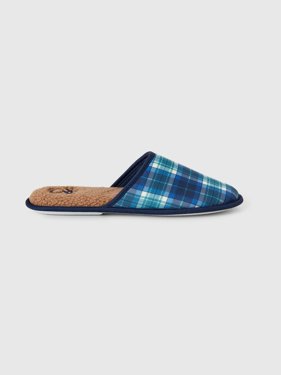 Tartan slippers