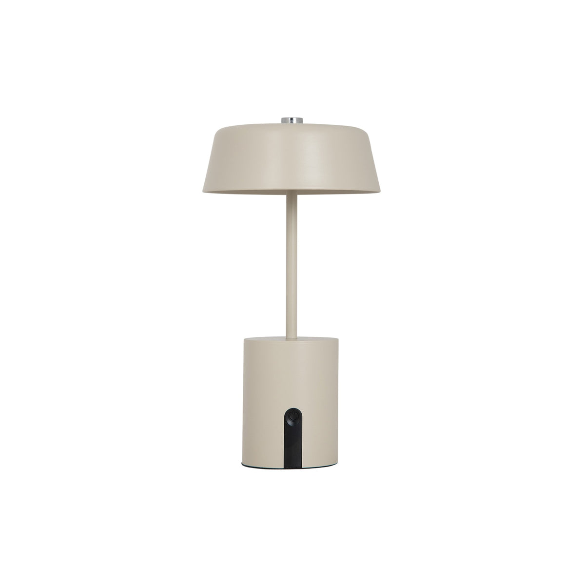 Leitmotiv tafellamp Elemental - grijs - Ø12cm