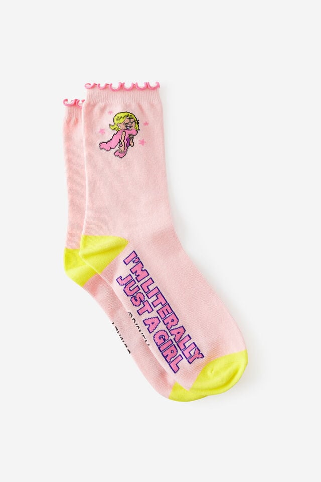 Lizzie McGuire Mid Crew Socks